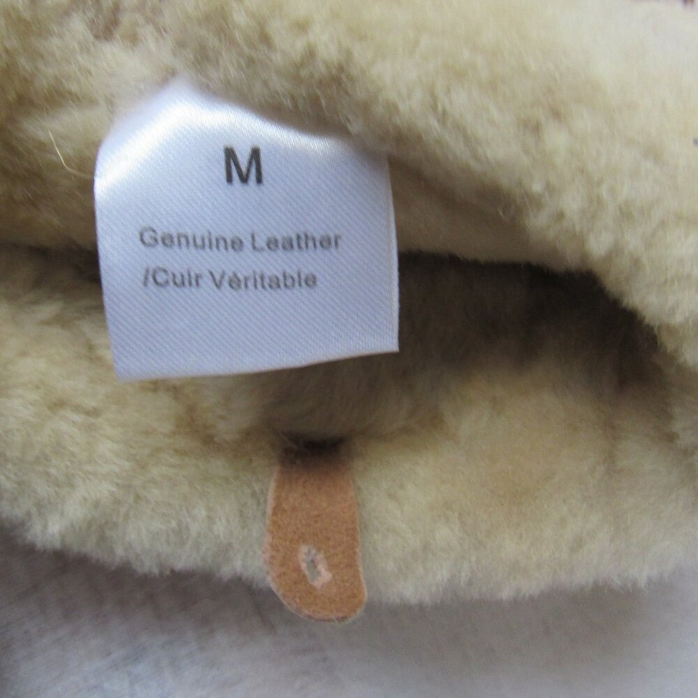 Leather Women Gloves, sz. M - Picture 3 of 3